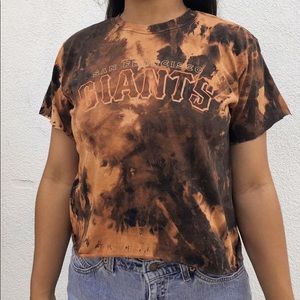 san francisco giants crop top
